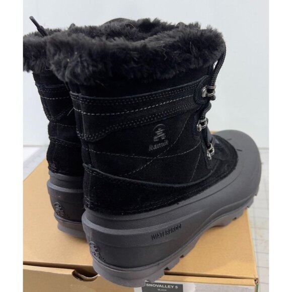 Kamik Snovalley 5 Women's Sz. 7 Black Winter Boot New - Picture 3 of 11